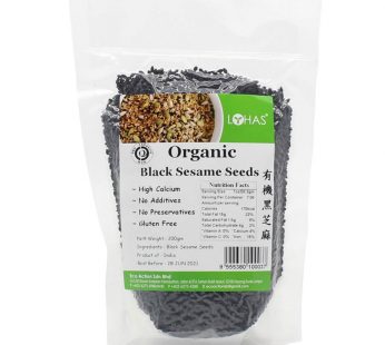 EA-ORGANIC BLACK SESAME – 200gm