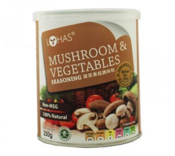 EA LOHAS-MUSHROOM & VEGETABLES SEASONING – 250gm