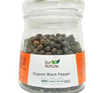 SN – ORGANIC BLACK PEPPER WHOLE – 65gm