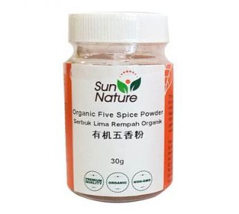 SN – ORGANIC FIVE SPICE POWDER – 30gm