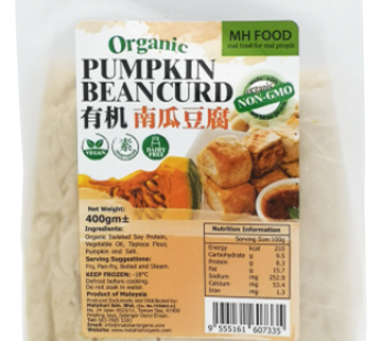 MH ORGANIC BEANCURD PUMPKIN