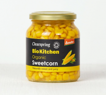 R BOTTLED SWEET CORN, ORG – 350g