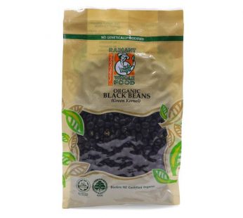 R BLACK BEANS, ORG (WITH GREEN KEMEL) – 500g