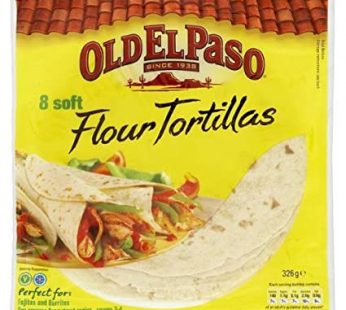 OLD ELPASO 8 TORTILLA FLOUR – 326GM