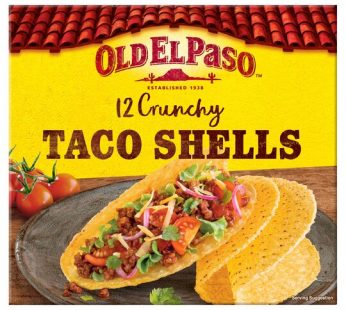 OLD ELPASO TACO SHELLS 156G (UK)