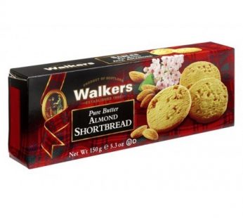 (180) WALKERS ALMOND S/BREAD – 150G