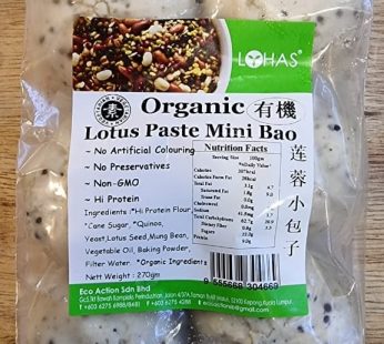 SL ORGANIC LOTUS PASTE MINI BAO – 270GM