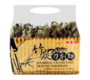 HTY BAMBOO CHARCOAL SLICED NOODLES