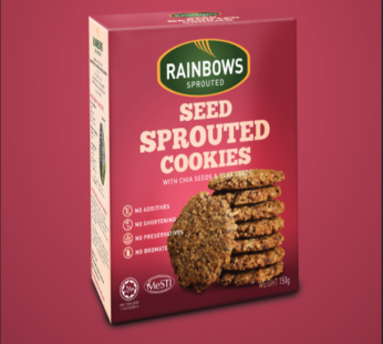 Rainbows Sprouted ( Seed Sprouted Cookies)