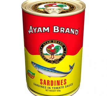 A. SARDINES IN TOMATO SAUCE – 425g