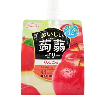 TARAMI OISHII KONJAC JELLY APPLE – 150G