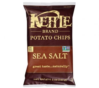 KETTLE CHIPS (SEA SALT) – 142G