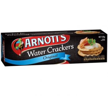 ARNOTT’S WATER CRACKER ORIGINAL – 125G