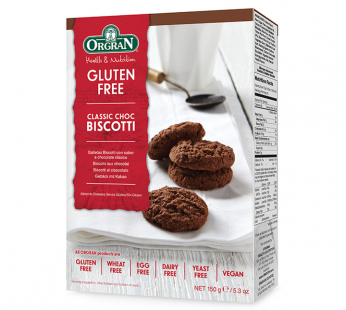 ORGRAN CLASSIC CHOCOLATE BISCOTTI