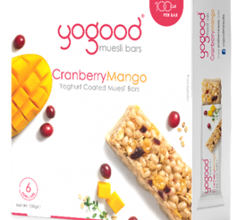 YOGOOD CRANBERRY & MANGO YOGHURT BAR