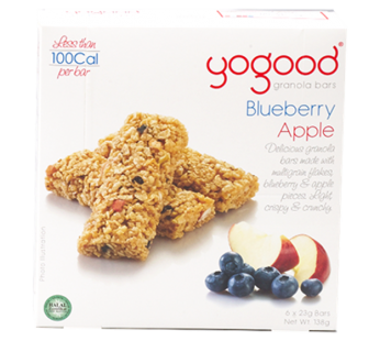 YOGOOD BLUEBERRY APPLE GRANOLA BAR