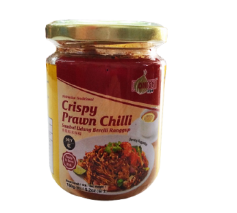 EF ”ONION” CRISPY PRAWN CHILLI (DRY) – 150G