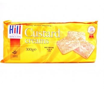 U.K HILL CUSTARD CREAMS – 300GM