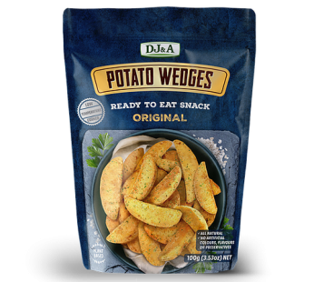 DJ&A POTATO WEDGES ORIGINAL – 100G