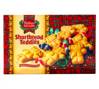 HIGHLAND SPECIALITY SHORTBREAD TEDDIES – 190G