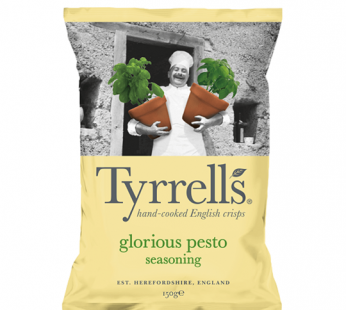 TYRRELLS UK – GLORIOUS PESTO – 150GM