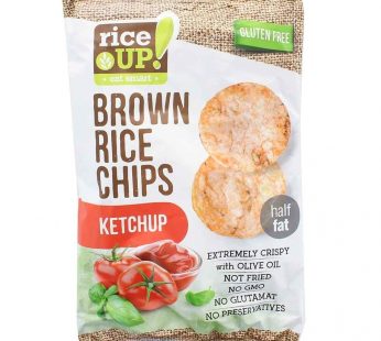 RICE UP POPPED BROWN RICE CHIPS (KETCHUP) – 60G