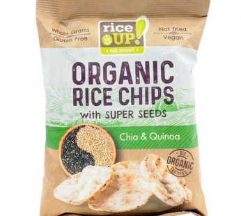 RICE UP BIO ORGANIC RICE CHIPS (CHIA & QUINOA) – 25G