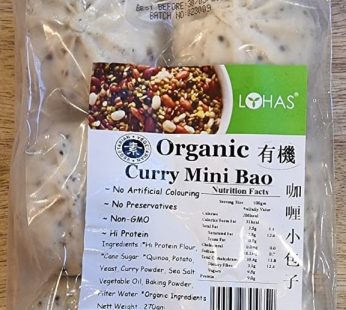 SL ORGANIC CURRY MINI BAO – 270GM