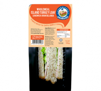 DPO ISLAND TURKEY LOAF (WHOLEMEAL) SANDWICH