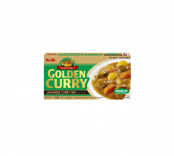 S&B GOLDEN CURRY M/HOT (EX) 220G