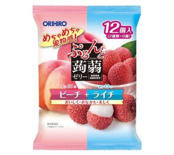 ORIHIRO KONJAKI JELLY PEACH / LYCHEE – 20g