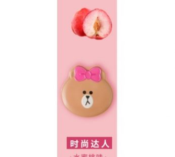 LINE FRIENDS SUGAR FREE MINTS – PEACH (20G)