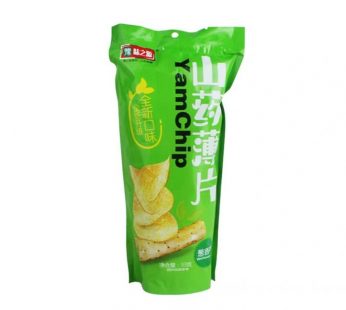 YU WEI ZHI YUAN YAM THIN POTATO CHIPS (SPICY) (ONION) – 33G