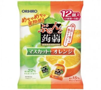 ORIHIRO PURUS KONNYAKU JELLY MUSCAR & ORANGE