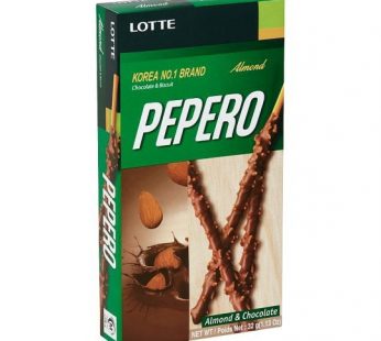 LOTTE ALMOND PEPERO (SINGLE) – 32G