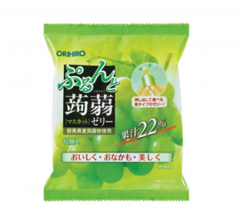 ORIHIRO POUCH KONJAC JELLY MUSCAT – 20G/6PCS