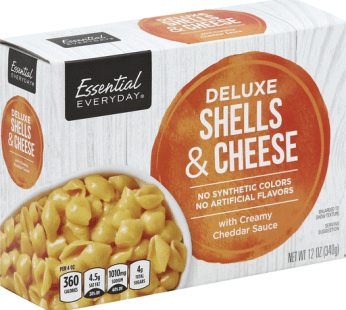 ESSENTIAL EVERYDAY DELUXE SHELLS MAC & CHEESE 12oz