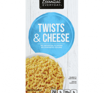 ESSENTIAL EVERYDAY TWISTS & CHEESE MAC & CHEESE 5.5oz