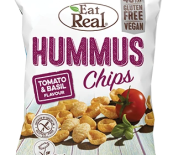 EAT REAL – HUMMUS CHIP – TOMATO & BASIL