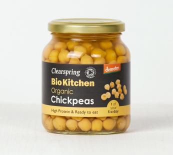 R BOTTLED CHICKPEAS, ORG – 350G