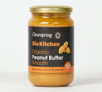 R PEANUT BUTTER SMOOTH, ORG 350G