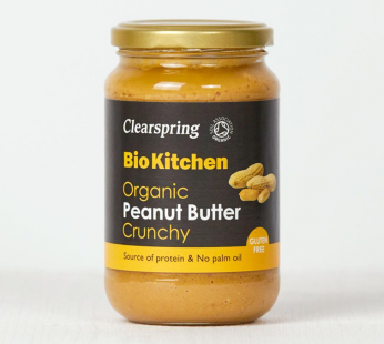 R PEANUT BUTTER CRUNCHY, ORG 350G