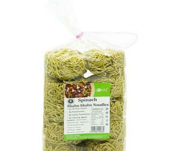 EA – SHABU SHABU SPINACH NOODLES (400GM)