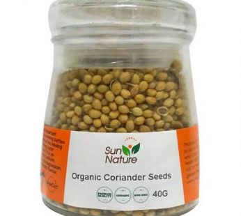 SN -NATURE ORGANIC CORIANDER SEEDS 40G