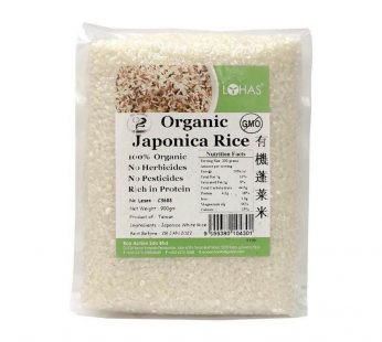 EA – ORGANIC JAPONICA RICE – 900gm