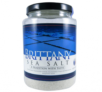 R BRITTANY SEA SALT, FINE FRANCE (BOTTLED) – 420g