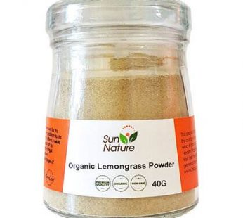 SN – ORGANIC LEMONGRASS POWDER