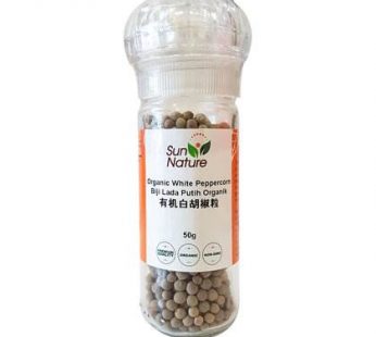 EN – ORGANIC WHITE PEPPERCORN (GRINDER)