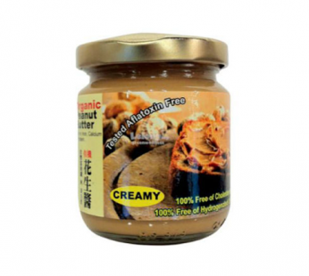 MH ORGANIC PEANUT BUTTER CREAMY – 180gm