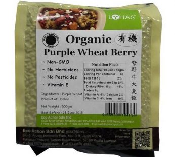 EA ORGANIC PURPLE WHEAT BERRY – 500GM